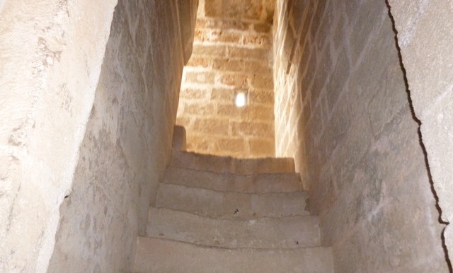 staircase to the terrace